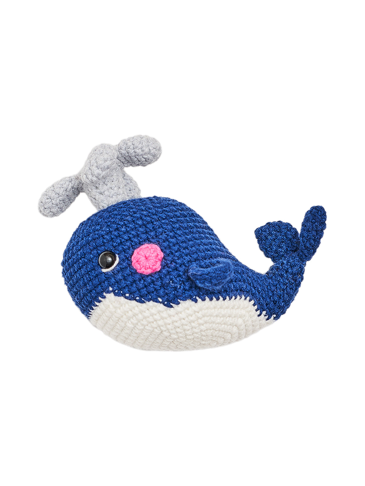 Hand Crochet Whale Plush Sevim Handmade   
