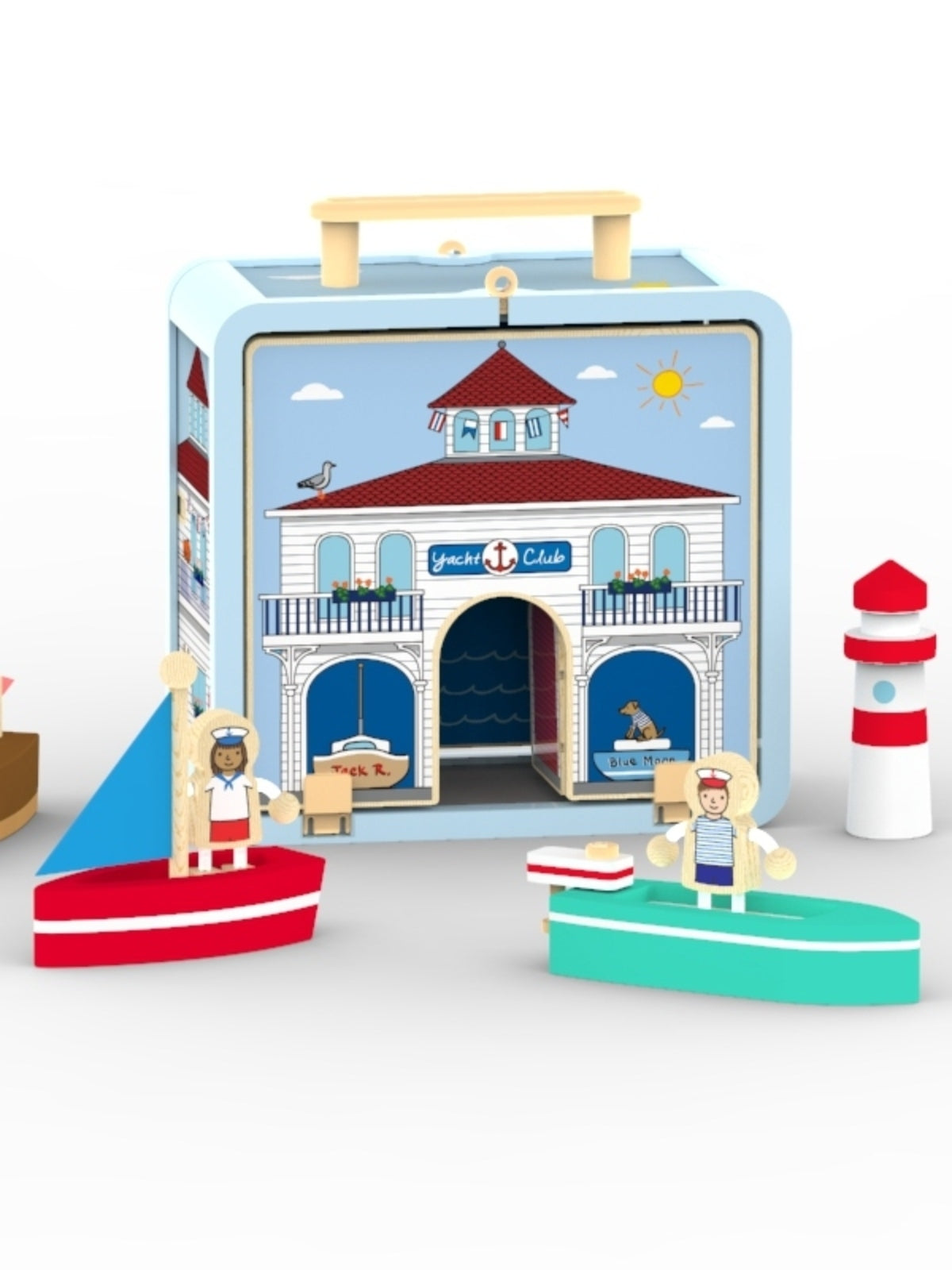 Suitcase Series: Yacht Club Pretend Play Jack Rabbit Creations   