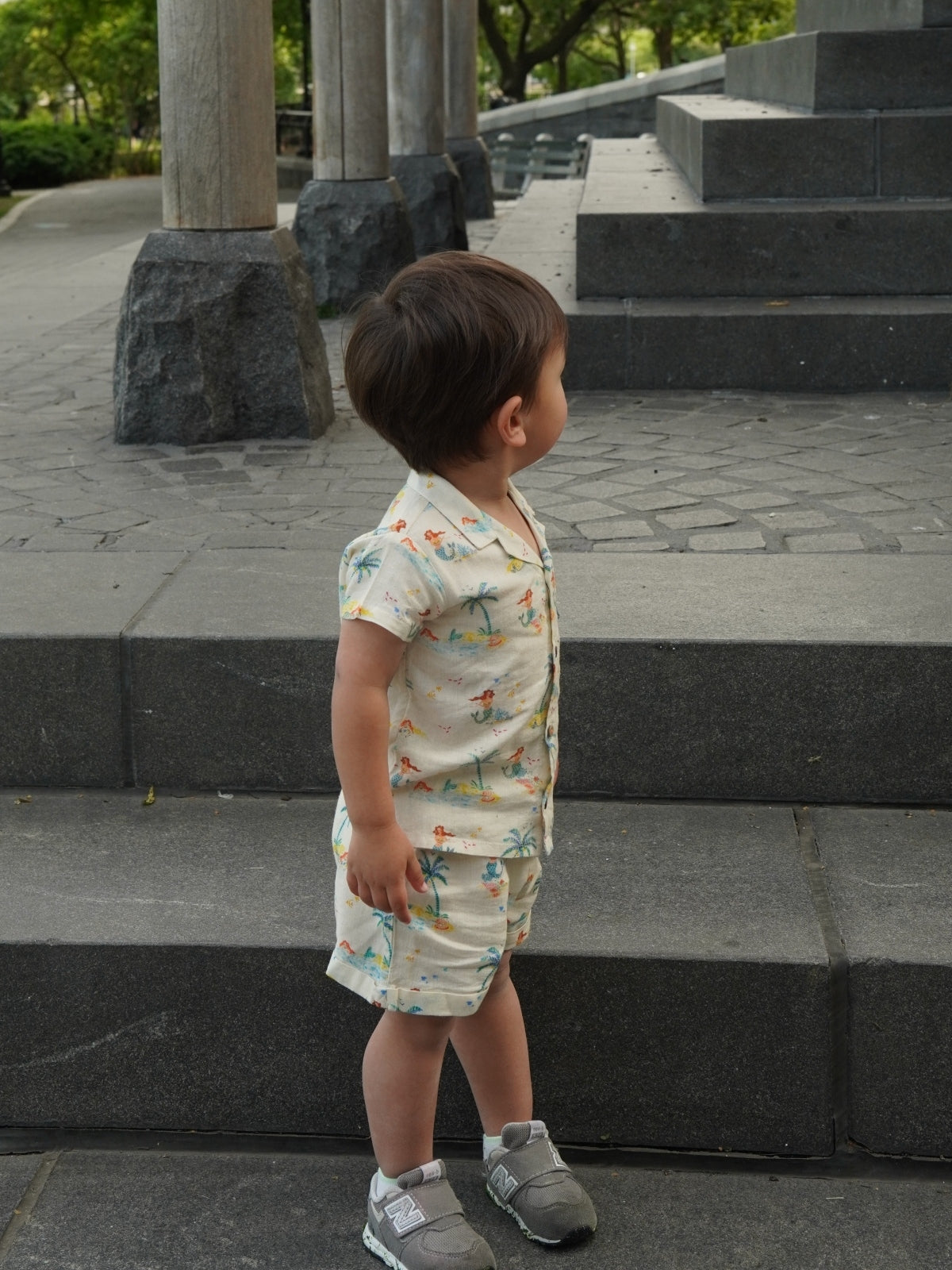 Mystical Mermaid Shirt & Shorts Set Sets Arsène et Les Pipelettes