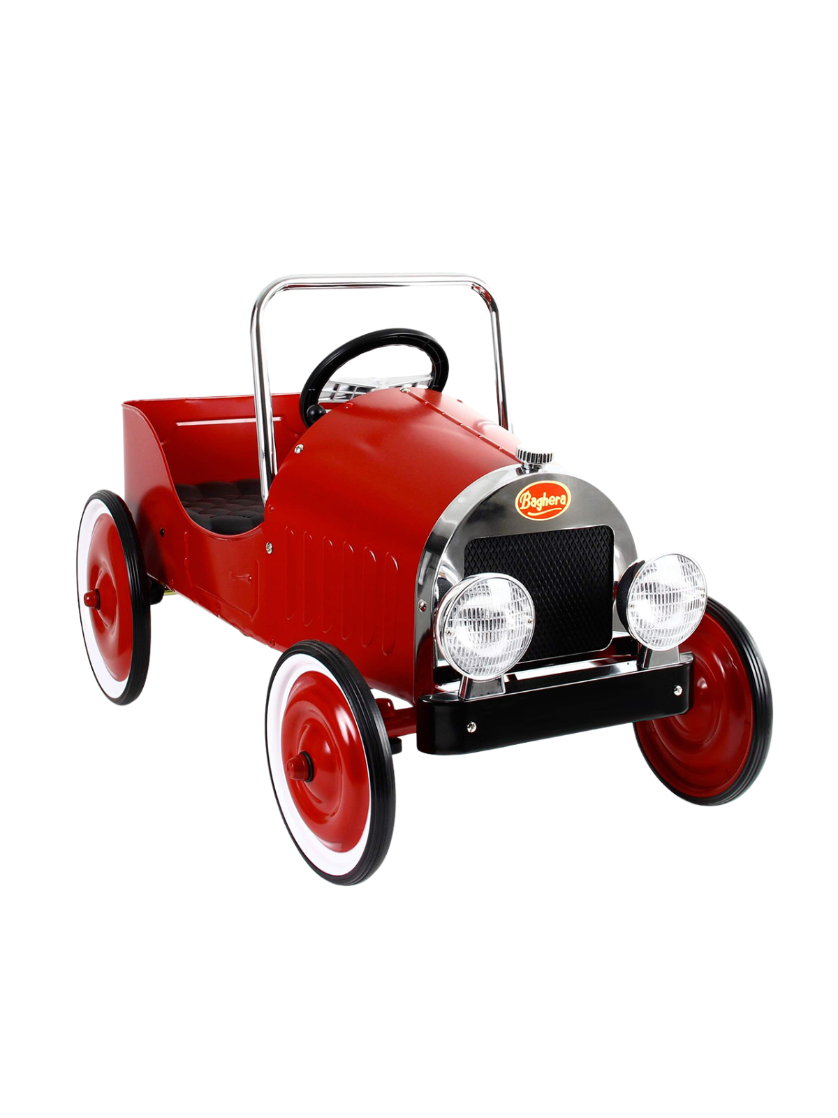 Ride-On Classic Pedal Car Outdoor Play Baghera Red  