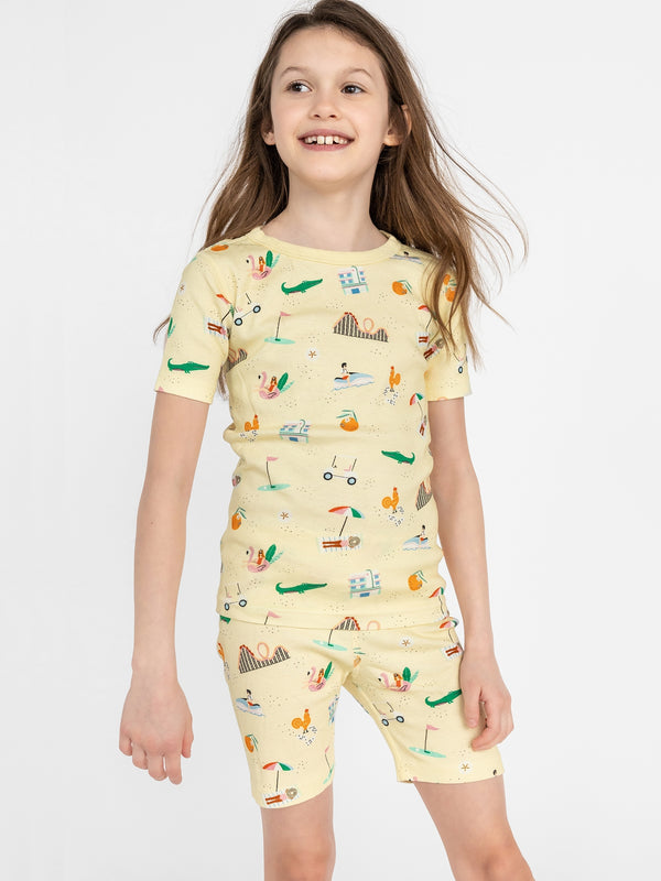 Florida Sunshine PJ Short Set Pajamas Smaller Things   