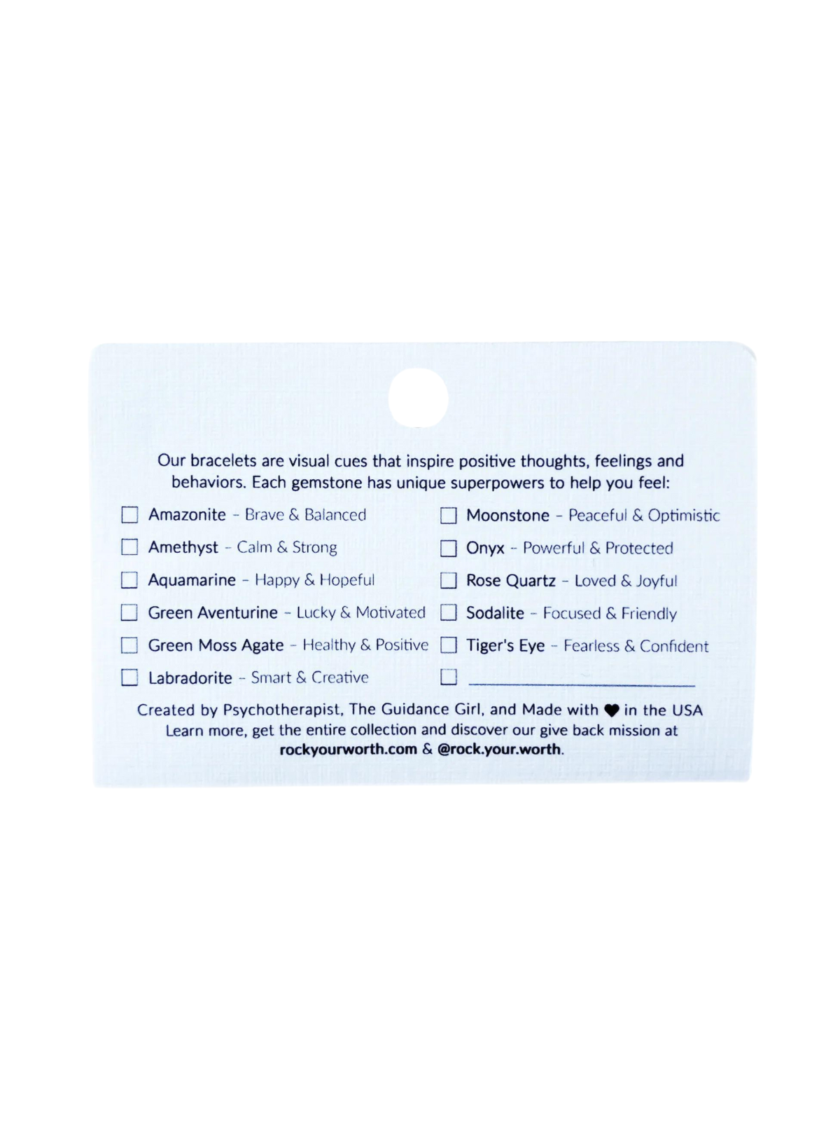 Happy Bracelet and Gemstone Set Jewelry Rock Your Worth   