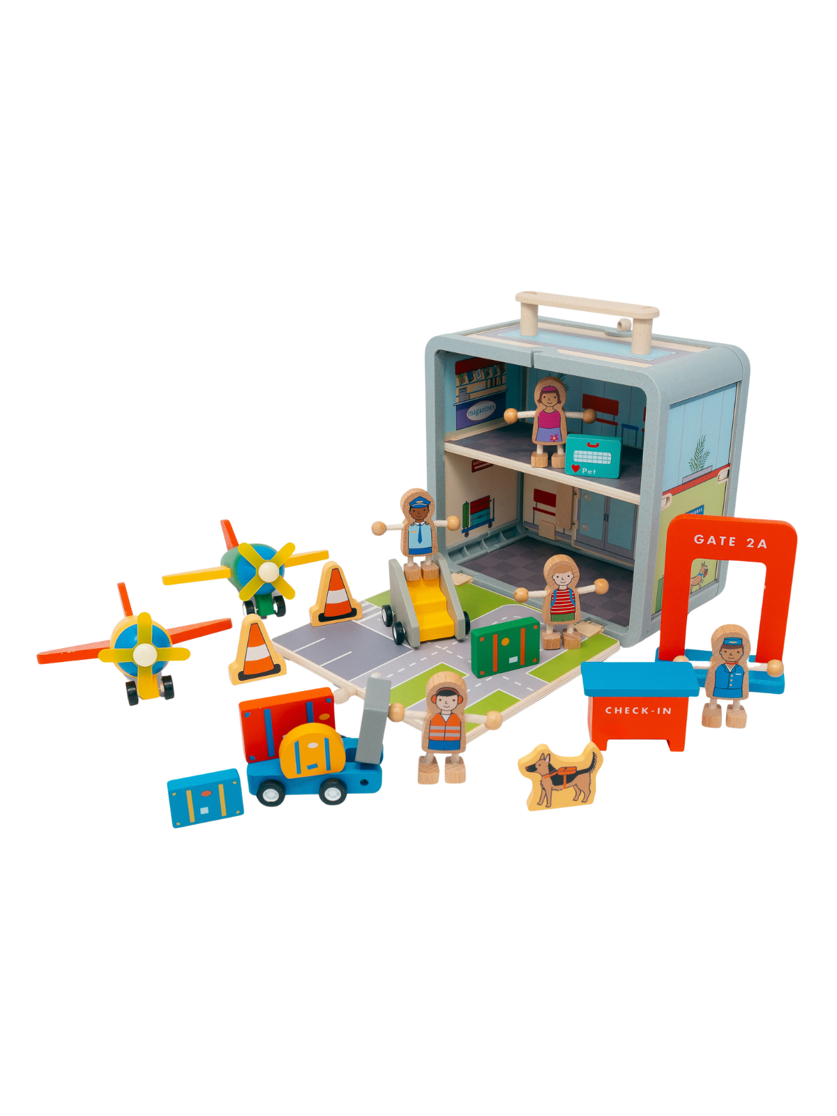 Suitcase Series: Airport Pretend Play Jack Rabbit Creations   