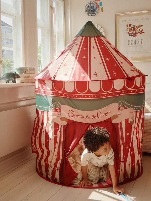 Pop-Up Circus Play Tent Pretend Play Konges Sløjd