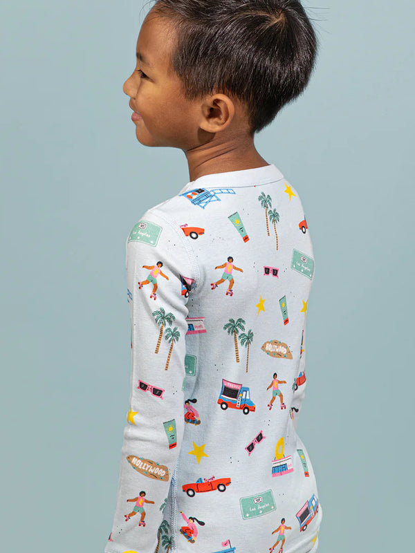 Los Angeles PJ Set Pajamas Smaller Things   