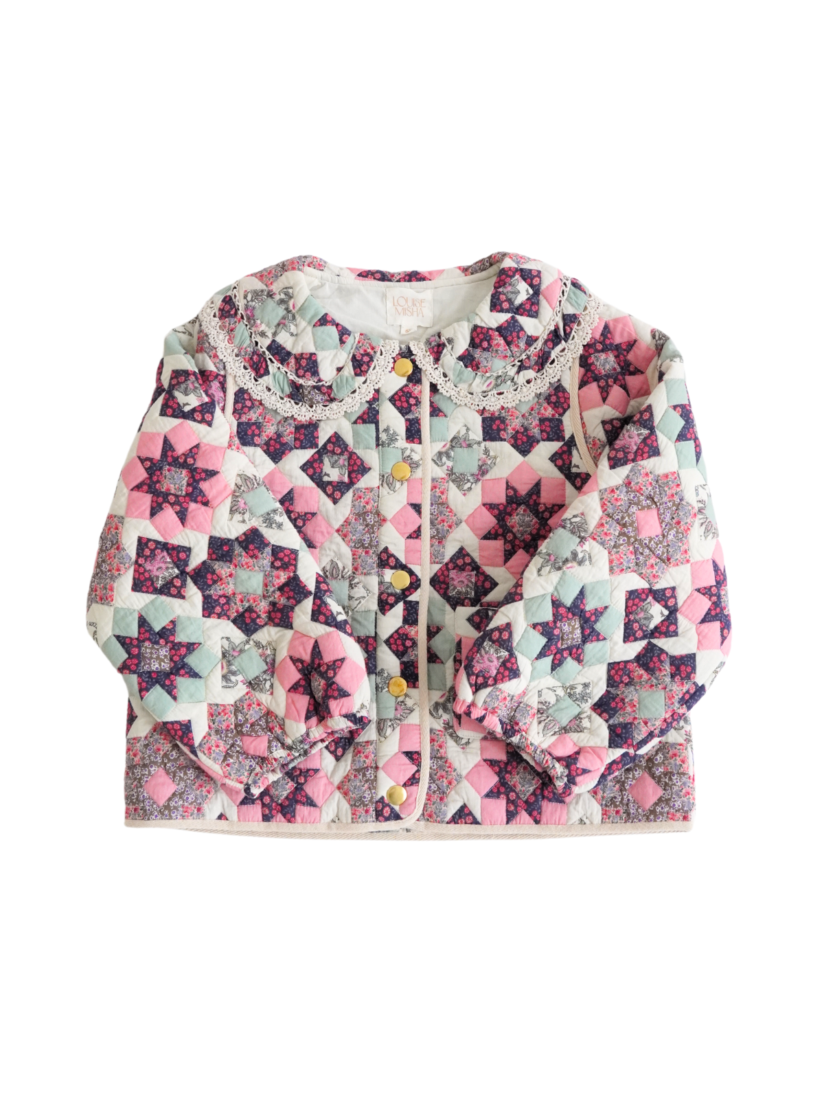 Joulia Patchwork Jacket Outerwear Louise Misha   