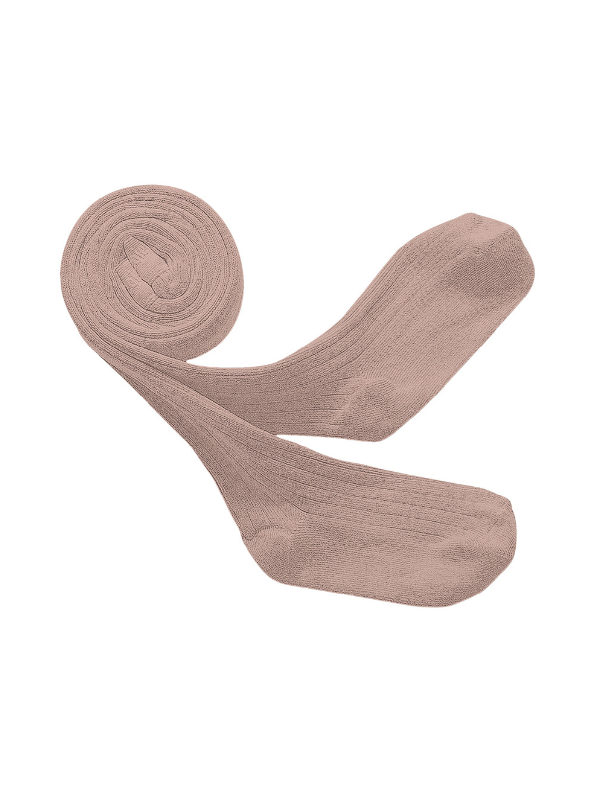 Louise Ribbed Tights Tights Collégien Pink 6M