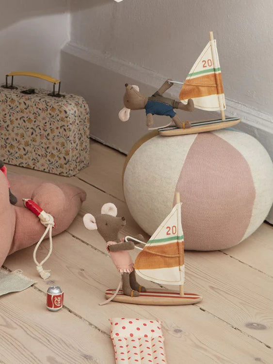 Beach Mice, Surfer Little Brother Pretend Play Maileg   