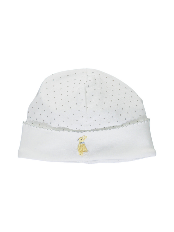 Beatrix Potter Infant Hat Hats Mini-La-Mode Gray Dot NB