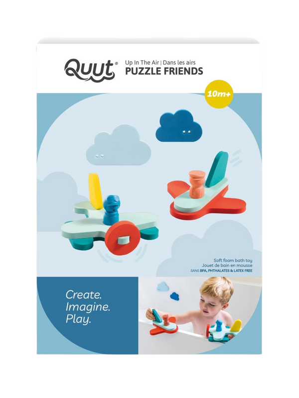 Puzzle Friends - Up in the Air Bath Toys Quut Toys   
