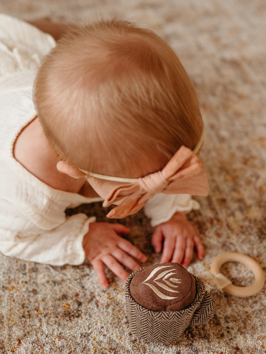 Latte Rattle Baby Toys Little Lamb Kind