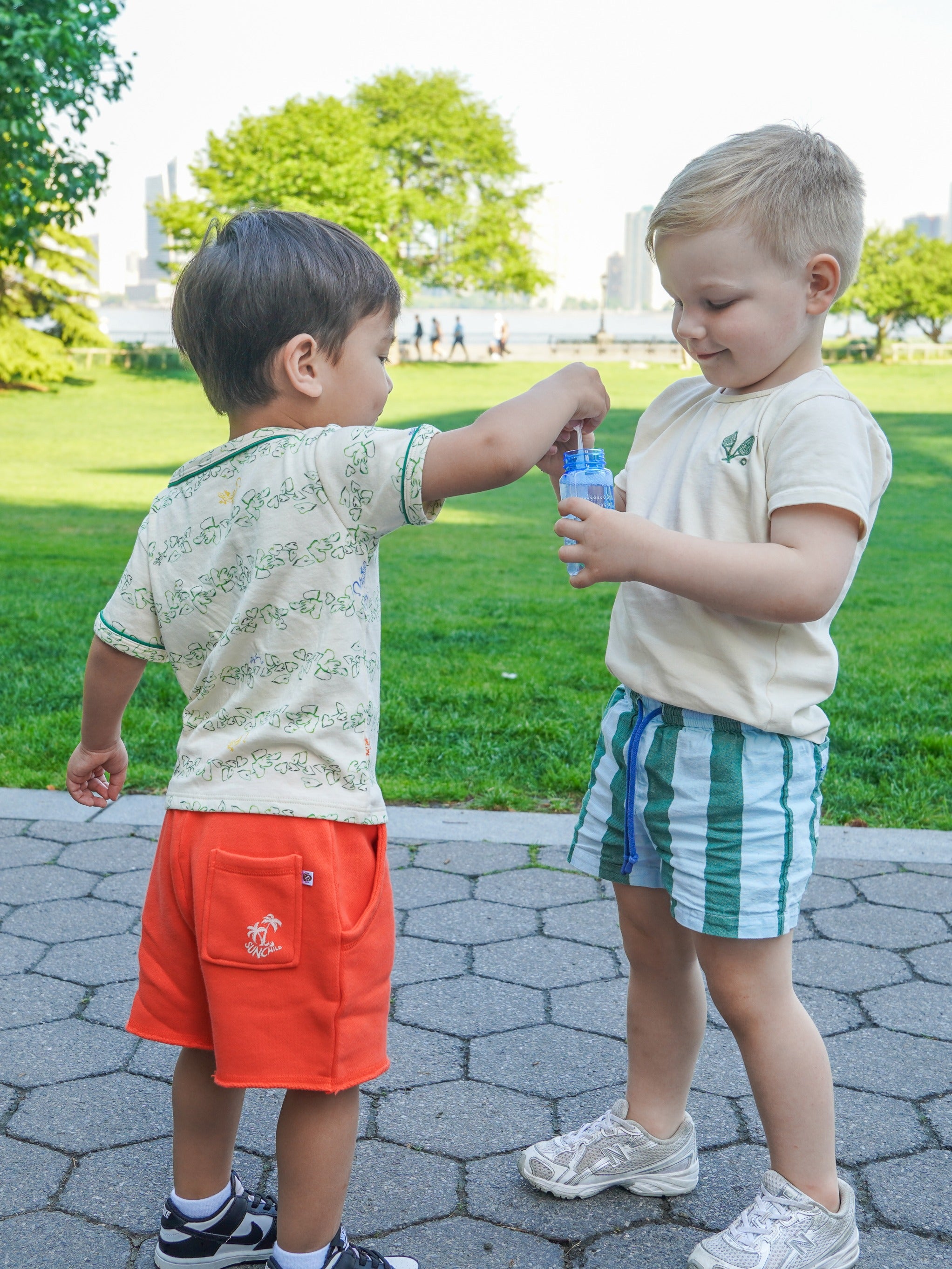 Bingo Short - Surf Stripe Shorts Oso & Me
