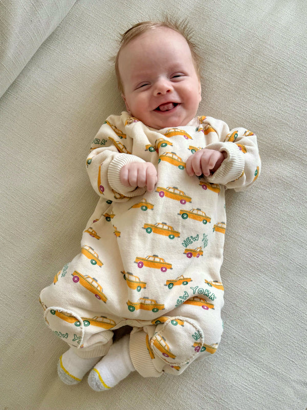 Cotton Taxi Romper Rompers Emile et Ida