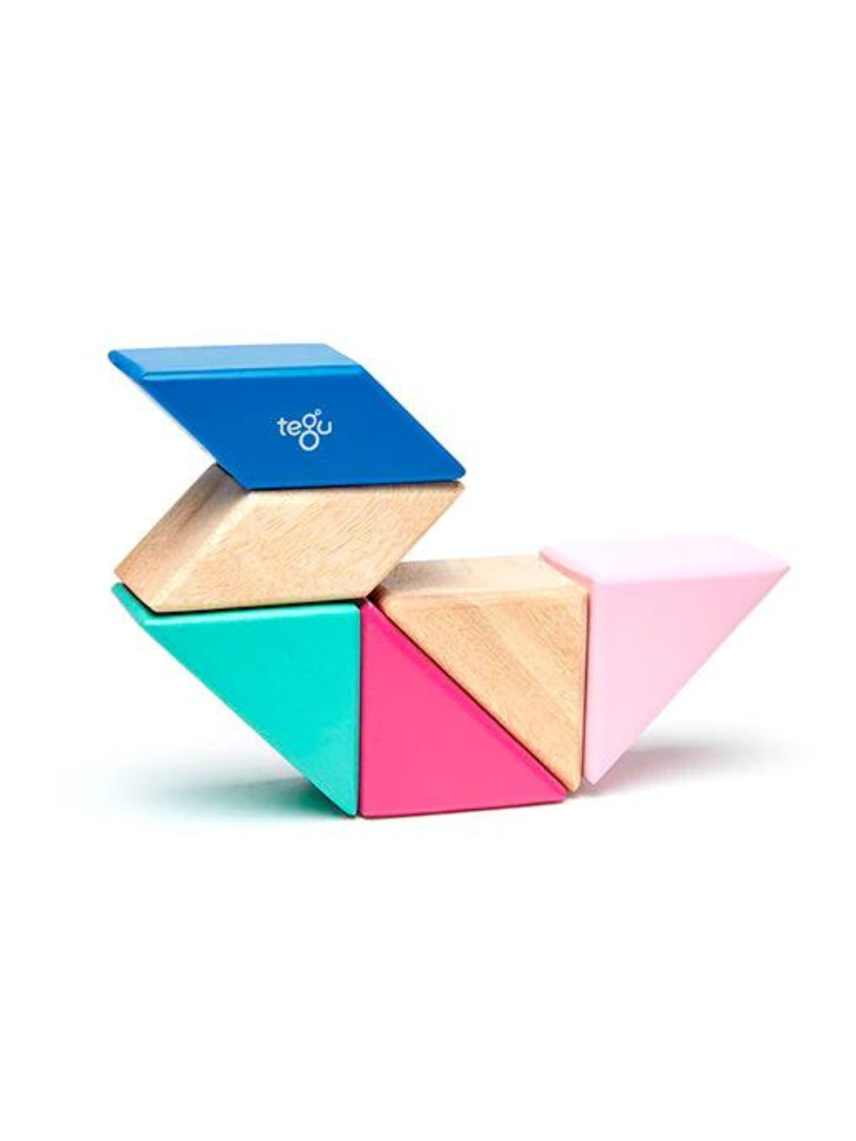 Pocket Pouch Prism - Magnetic Wooden Block Set Games & Puzzles Tegu   