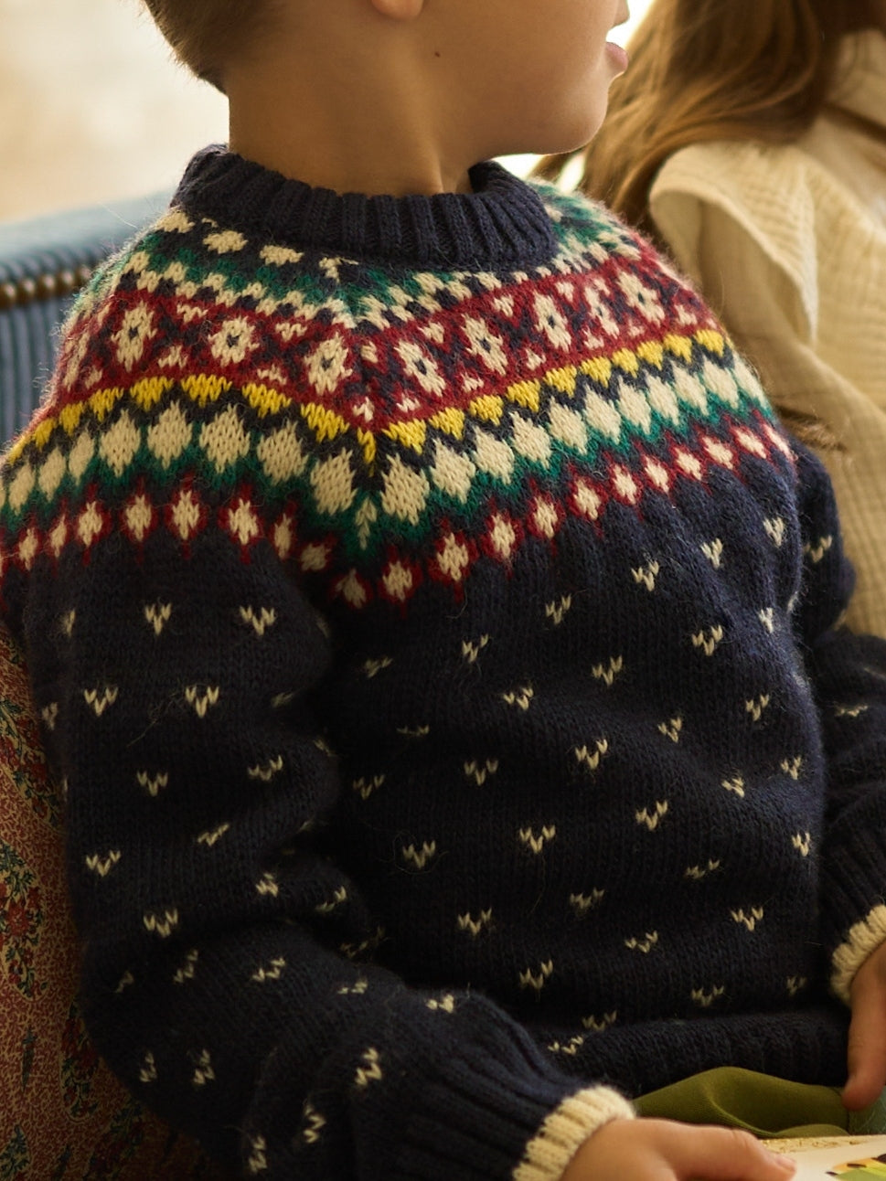 Aspen Fair Isle Jumper Sweaters The New Society   