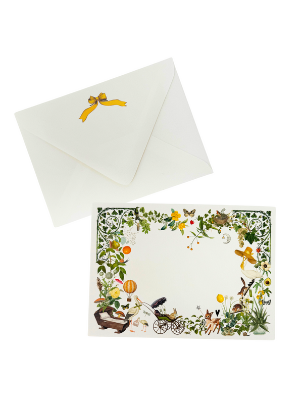 New Mom Baby Shower Stationery Cards Virginia Hart x Danrie   