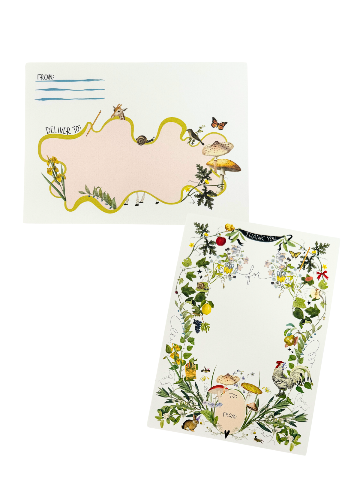 Thank You Stationery Cards Virginia Hart x Danrie