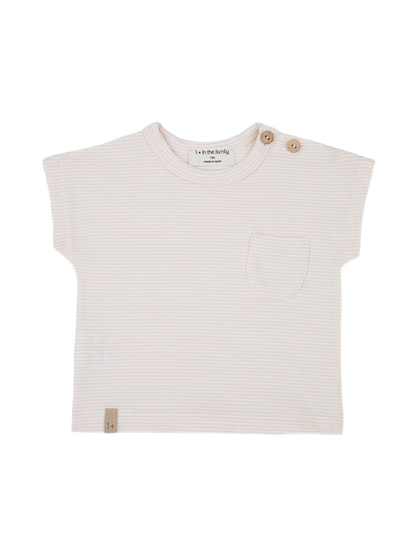 Jad T-Shirt Tees 1+ In The Family Blush 6M 