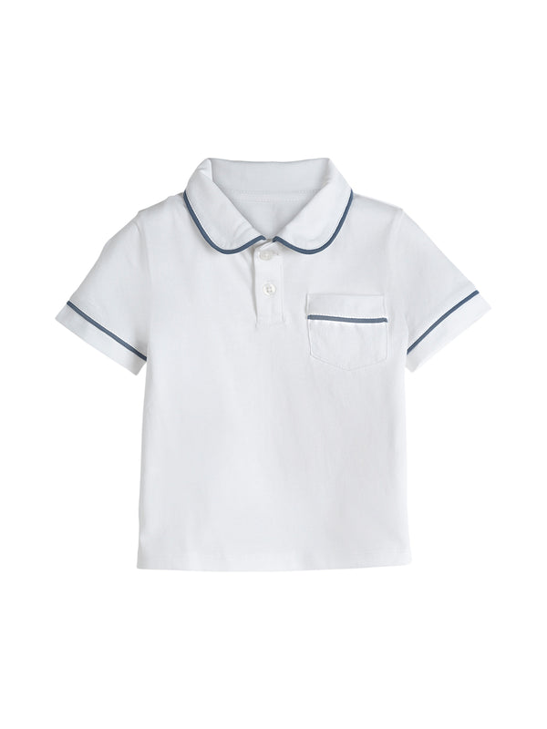 Beau Polo Tees Baybala Ivory 12M 