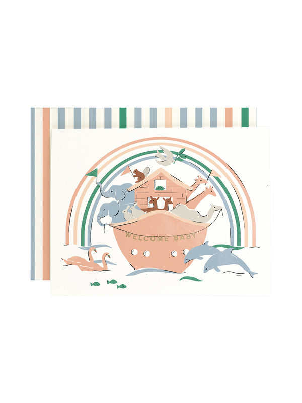 Welcome Baby Card Cards Amy Heitman   