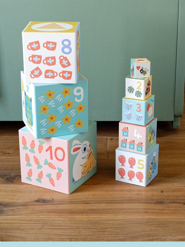 Baby Blocki Nest and Stack Blocks Baby Toys Djeco   