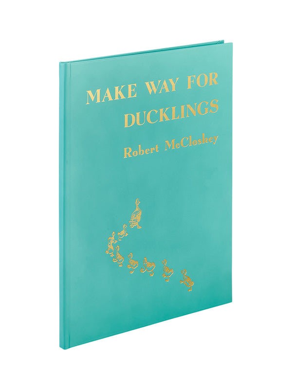 Make Way For Ducklings Leather Bound Book Books Graphic Image   