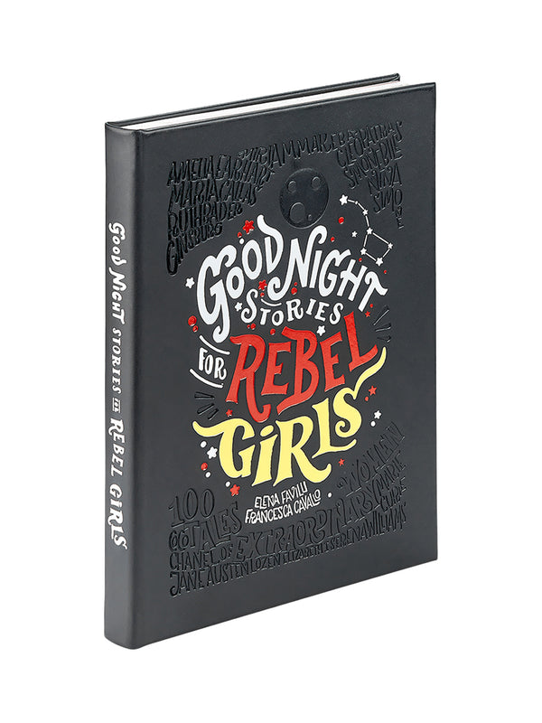 Good Night Stories for Rebel Girls Leather Bound Book Books Graphic Image   