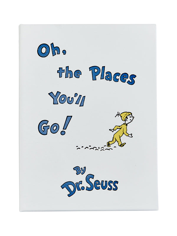 Oh The Places You'll Go Leather Bound Book Books Graphic Image   
