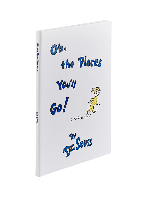 Oh The Places You'll Go Leather Bound Book Books Graphic Image   