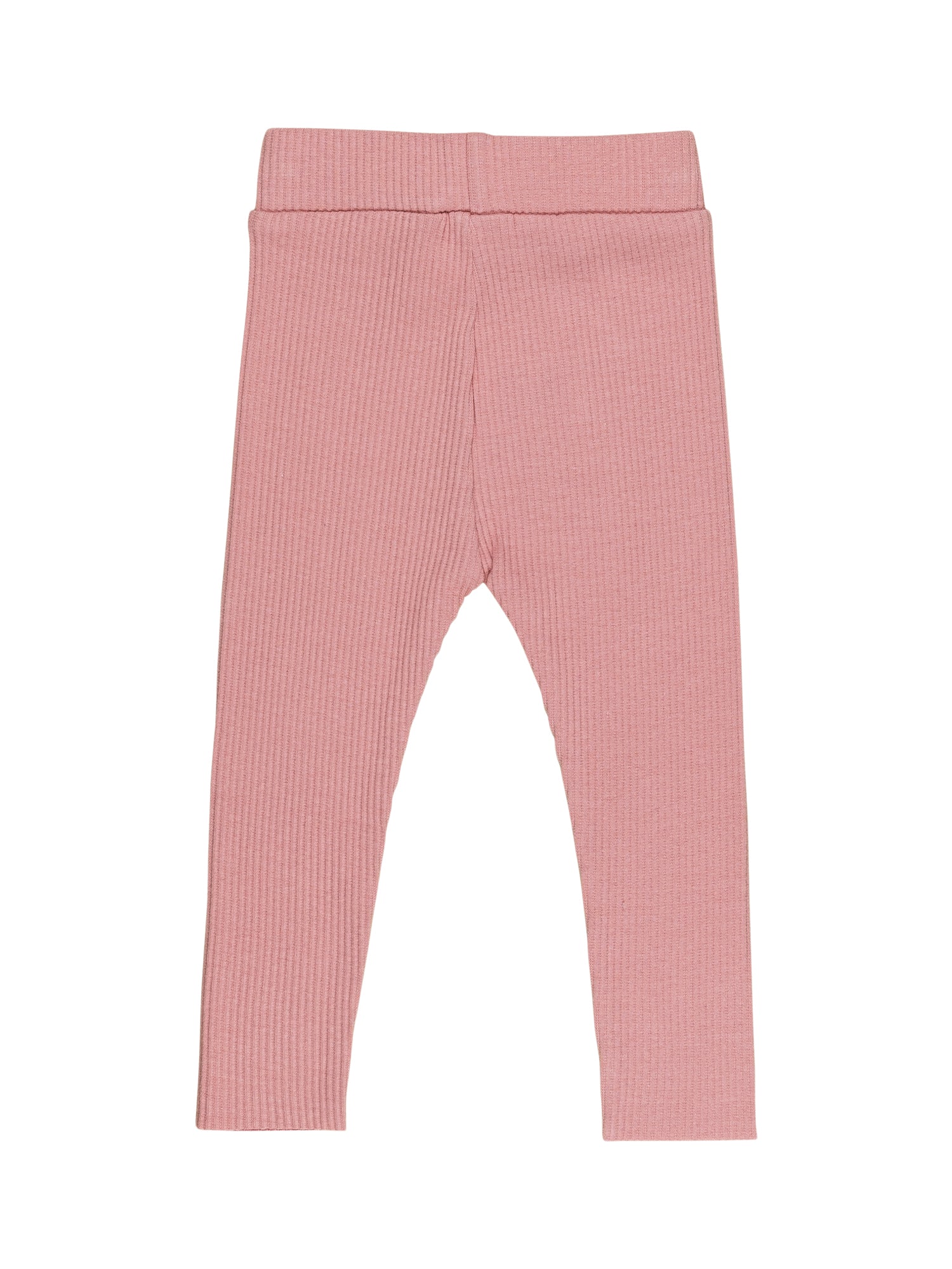 Dusty Rose Rib Legging Leggings Huxbaby   