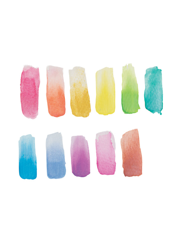 Chroma Blends Pearlescent Watercolors - 13pc set Arts & Crafts Ooly   