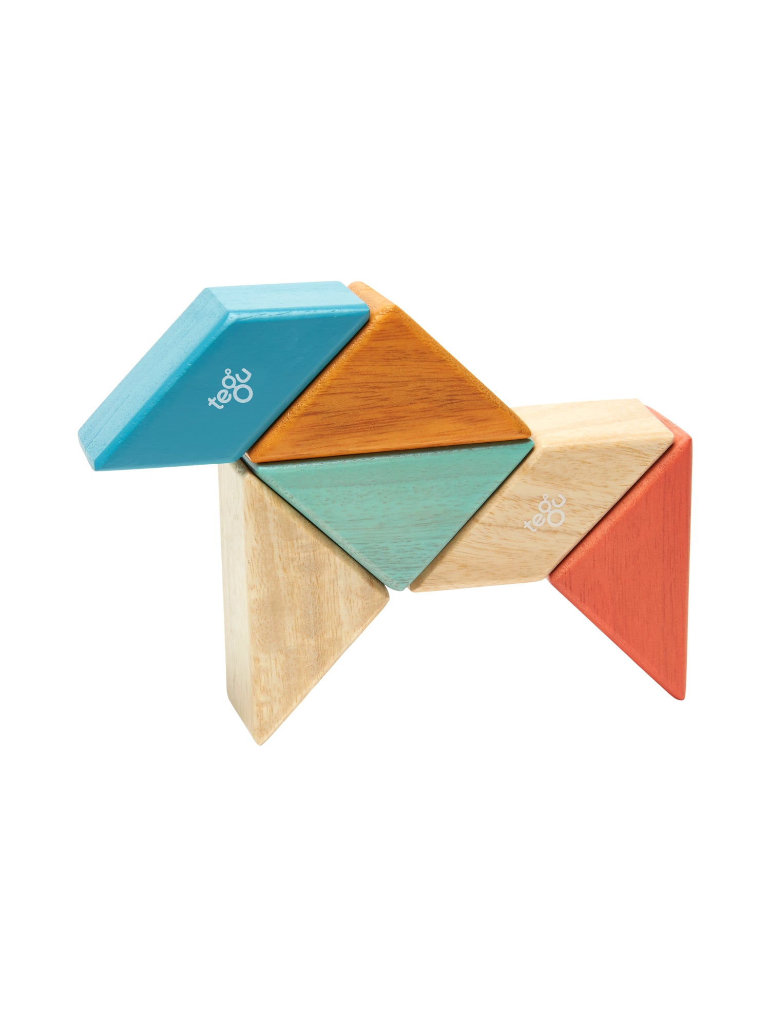 Pocket Pouch Prism - Magnetic Wooden Block Set Games & Puzzles Tegu   