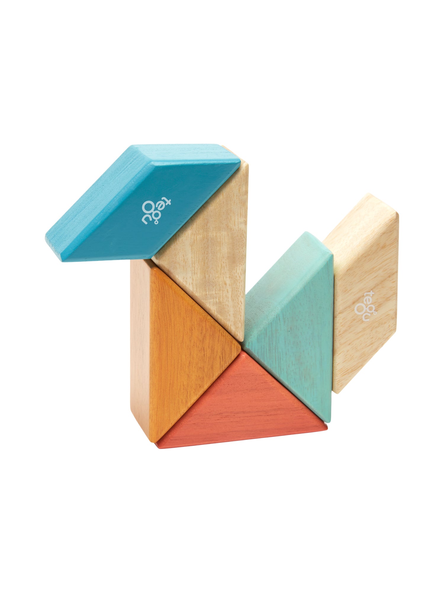 Pocket Pouch Prism - Magnetic Wooden Block Set Games & Puzzles Tegu   