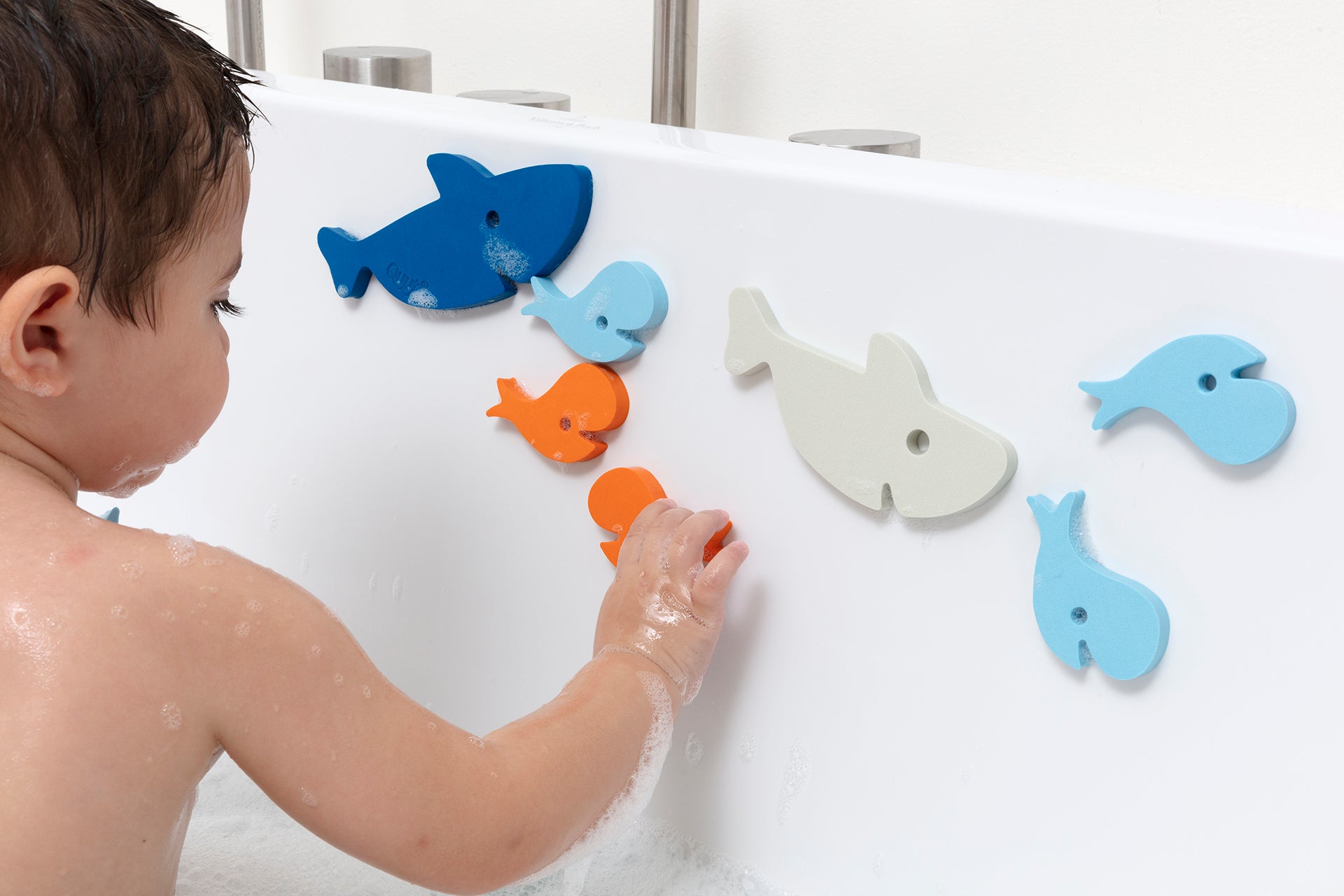 Bath Puzzle - Shark Bath Toys Quut Toys   