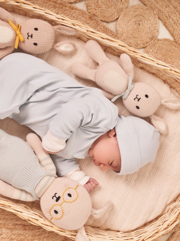 Baby Bunny Boy 8" Plush Tun Tun   