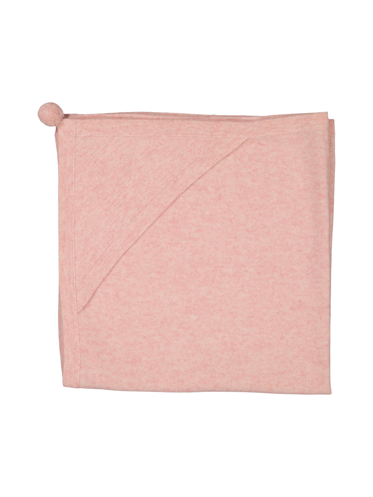 Clementine Cashmere Blanket Blankets Les Lutins Marl Pink  