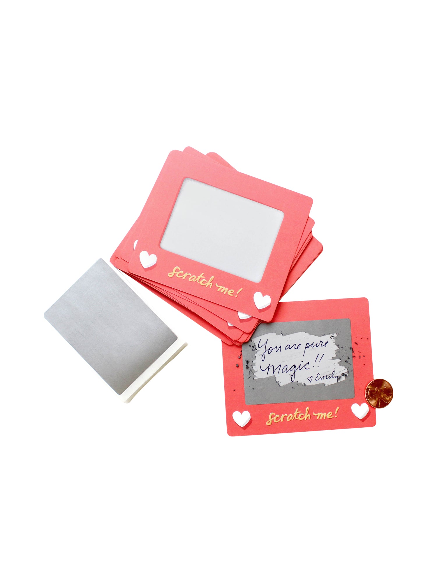 Scratch-A-Sketch Valentines Cards Inklings Paperie   